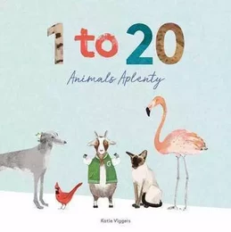 1 to 20 Animals Aplenty /anglais