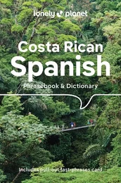 Costa Rican Spanish Phrasebook & Dictionary 6ed -anglais-