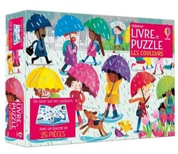 Les couleurs - Coffret Livre et puzzle