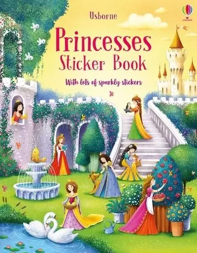 Princesses Sticker Book - Fiona Watt - Usborne catalogue anglais