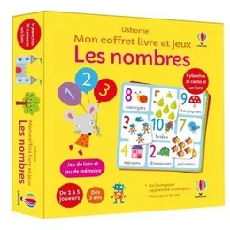 Les nombres - Mon coffret livre et jeux