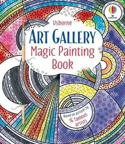 Art Gallery Magic Painting Book - Ashe de Sousa - Usborne catalogue anglais