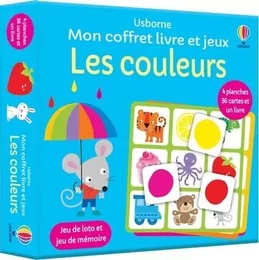 Les couleurs - Mon coffret livre et jeux