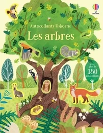 Les arbres - Autocollants Usborne