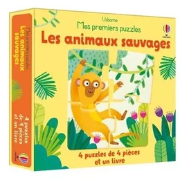 Les animaux sauvages - Mes premières puzzles