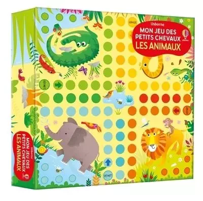 Les animaux - Mon jeu des petits chevaux - Kirsteen Robson - Usborne publishing ltd