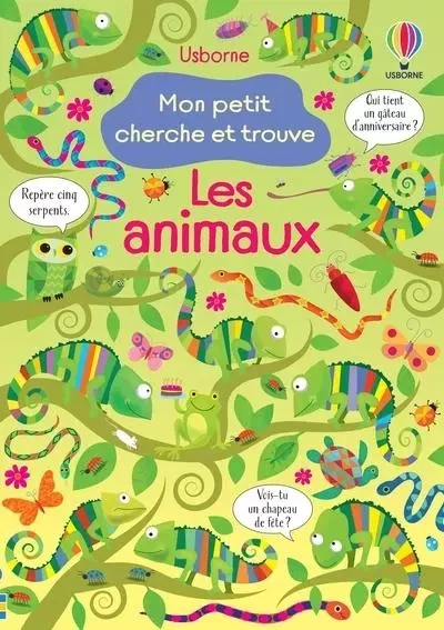 Les animaux - Mon petit cherche et trouve - Kirsteen Robson - Usborne publishing ltd