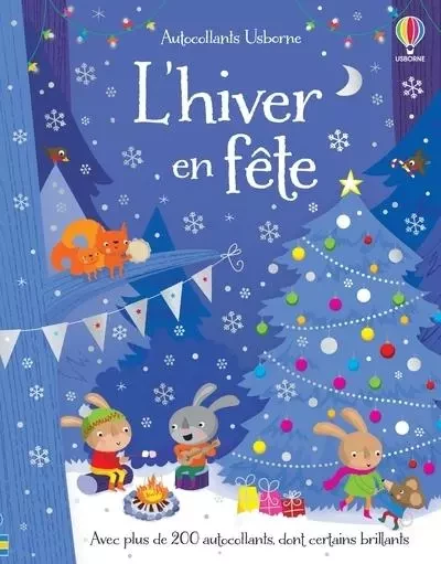 L'hiver en fête - Autocollants Usborne - Fiona Watt - Usborne publishing ltd