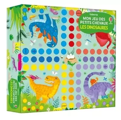 Mon jeu des petits chevaux - Les dinosaures -  - Usborne publishing ltd