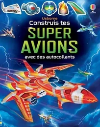 Construis tes super avions avec des autocollants - dès 5 ans