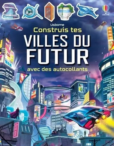 Construis tes villes du futur avec des autocollants - Sam Smith - Usborne publishing ltd