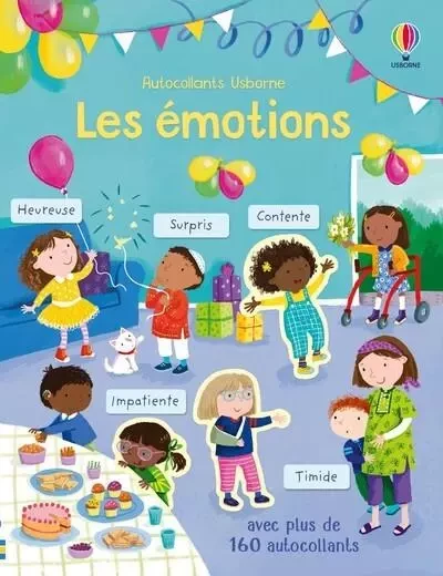 Les émotions - Autocollants Usborne - Holly Bathie, Alice Beecham - Usborne publishing ltd