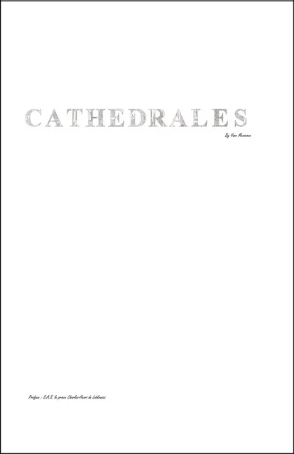 Cathedrales - Jean-François Garcia - EDITIONS LUMPEN