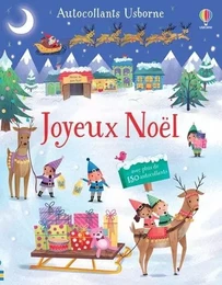 Joyeux Noël - Premiers autocollants - Dès 3 ans