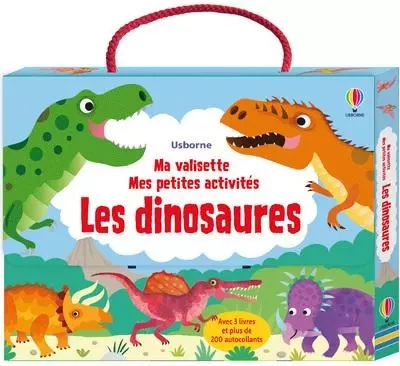 Ma valisette Mes petites activités - Les dinosaures -  Collectif - Usborne publishing ltd