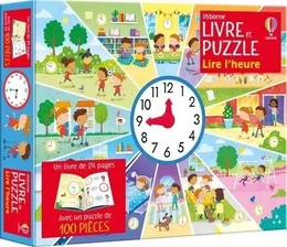 Lire l'heure - Coffret livre et puzzle - Dès 5 ans