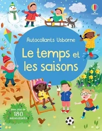 Le temps et les saisons - Premiers autocollants - Dès 3 ans