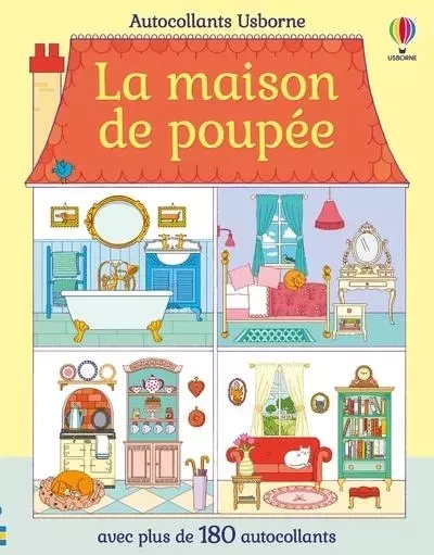 La maison de poupée - Premiers autocollants - Dès 3 ans - Abigail Wheatley - Usborne publishing ltd