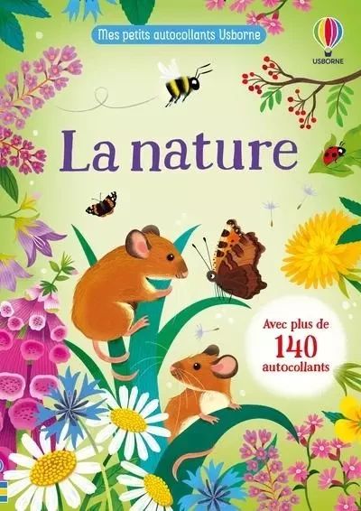 La nature - Mes petits autocollants Usborne - dès 3 ans - Caroline Young - Usborne publishing ltd