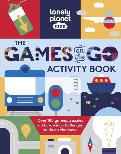 The Games on the Go Activity Book [AU/UK] 1ed -anglais- -  Lonely planet eng - edi8