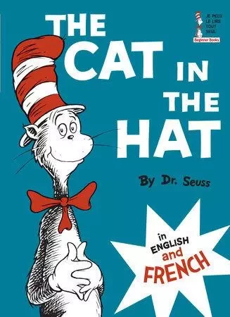 The Cat in the Hat in English and French /anglais -  Dr Seuss - RANDOM HOUSE US