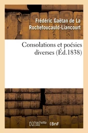 Consolations et poésies diverses