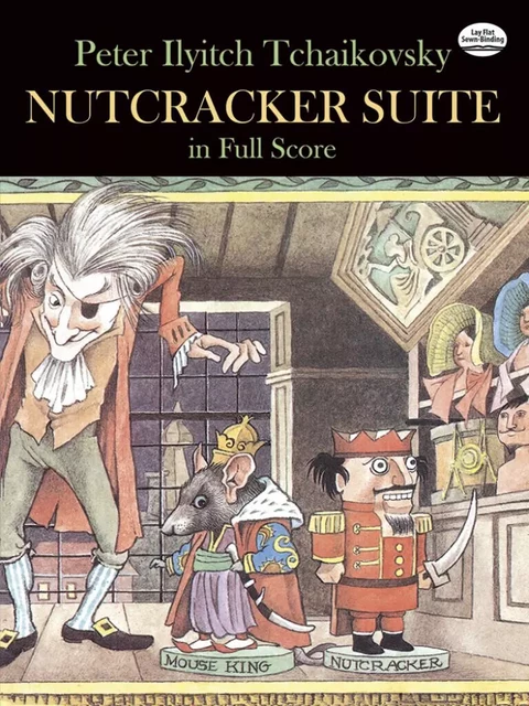 PYOTR ILYICH TCHAIKOVSKY : NUTCRACKER SUITE - FULL SCORE -  TCHAIKOVSKY, PYOTR I - DOVER