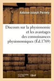 Discours sur la physionomie et les avantages des connoissances physionomiques