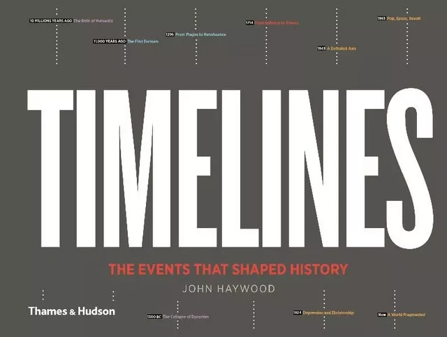 Timelines The Events that Shaped History /anglais -  HAYWOOD JOHN - THAMES HUDSON