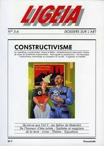 LIGEIA N°5 constructivisme -  Collectif - LIGEIA REVUE