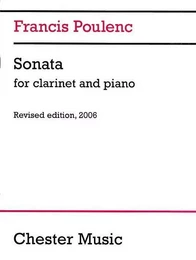 FRANCIS POULENC - SONATE POUR CLARINETTE ET PIANO - EDITION REVISEE EN 2006