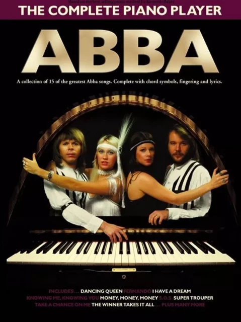 THE COMPLETE PIANO PLAYER: ABBA PIANO, VOIX, GUITARE -  ABBA (ARTIST); HONEY - MUSIC SALES