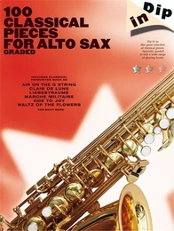 JENNI WHEELER : DIP IN 100 CLASSICAL PIECES FOR ALTO SAX GRADED - SAXOPHONE ALTO -  RECUEIL