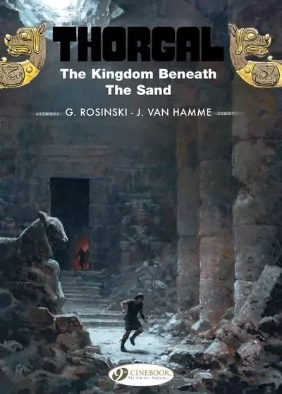 Thorgal - tome 18 The kingdom beneath the sand - Jean Van Hamme - Cinebook