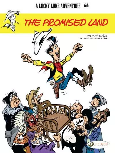 Lucky Luke - tome 66 The promised land -  Jul - Cinebook