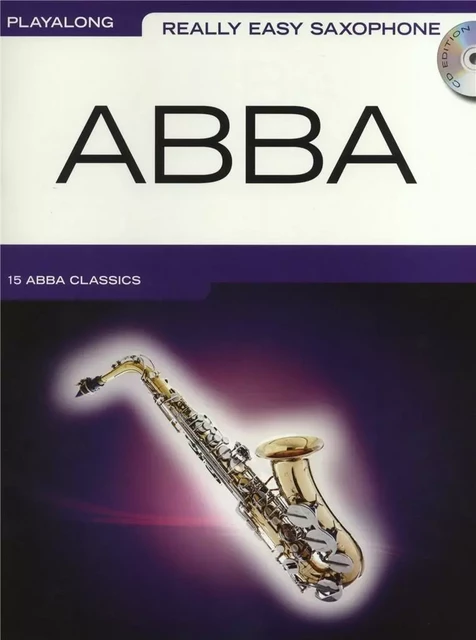 REALLY EASY SAXOPHONE: ABBA +CD -  ABBA (ARTIST); HONEY - MUSIC SALES