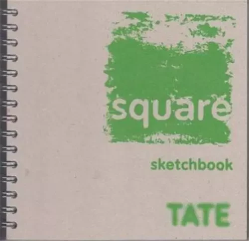 Green Hardback Square Sketchbook /anglais -  Taté - TATE