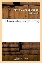 Oeuvres diverses