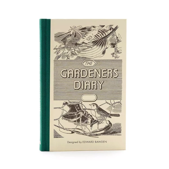 Edward Bawden The Gardener's Diary (Green) /anglais -  BAWDEN EDWARD - VICTORIA ALBERT