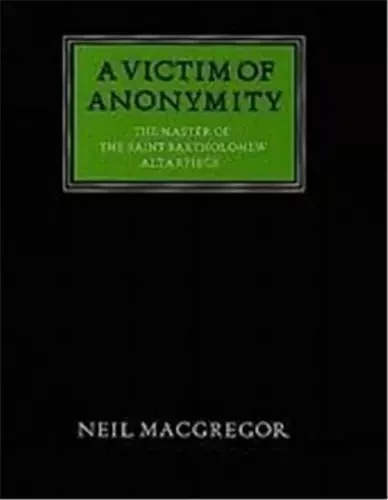 A victim of anonymity /anglais -  MACGREGOR NEIL - THAMES HUDSON