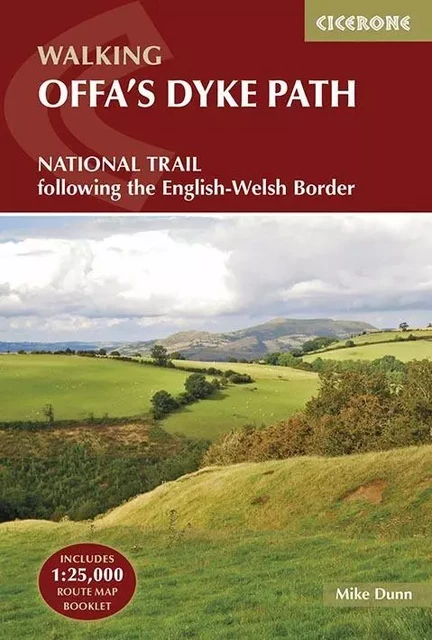 WALKING OFFA'S DYKE PATH -  MIKE DUNN - CICERONE PRESS