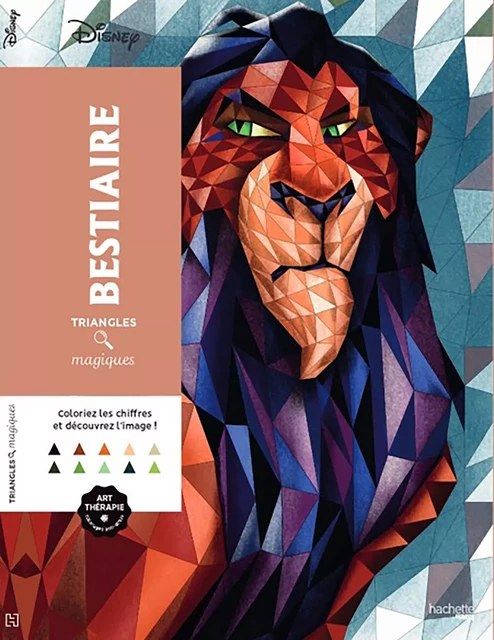 Triangles magiques Disney Bestiaire -  - HACHETTE HEROES