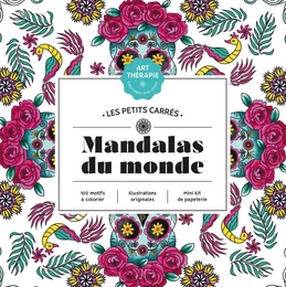 Les petits carrés d'Art-thérapie Mandalas du monde