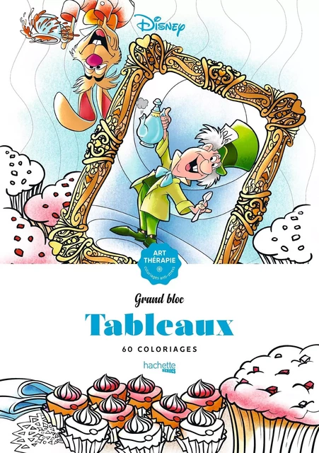 Grand bloc Disney Tableaux -  - HACHETTE HEROES