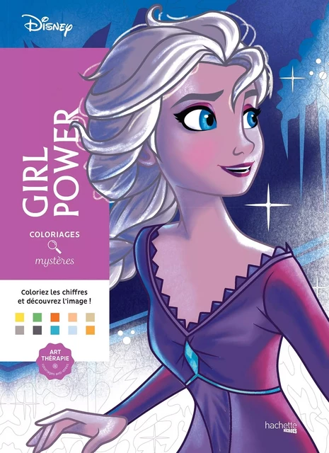 Coloriages mystères Disney - Girl Power -  - HACHETTE HEROES