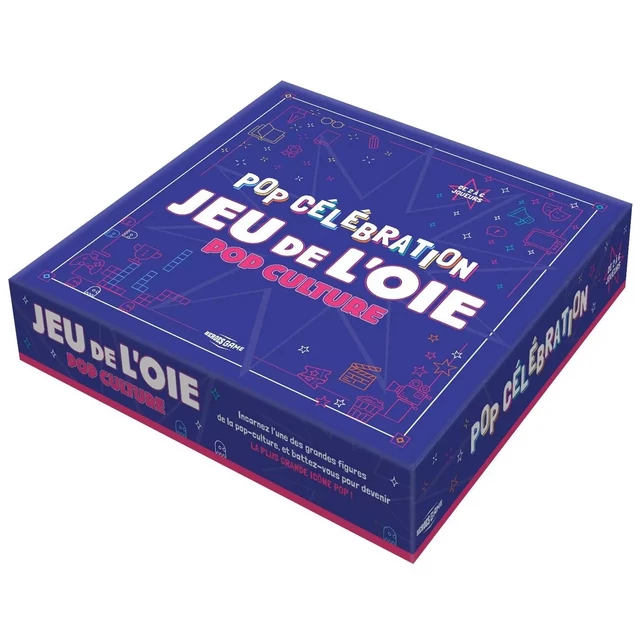 Pop Célébration - Jeu de l'oie pop culture - Marc Aumont - HACHETTE HEROES