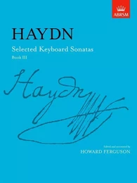 JOSEPH HAYDN: SELECTED KEYBOARD SONATAS BOOK III PIANO