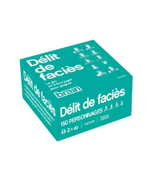 Jeu Brain - délit de faciès - édition 2022 -  Collectif D'Auteurs - HACHETTE PRAT