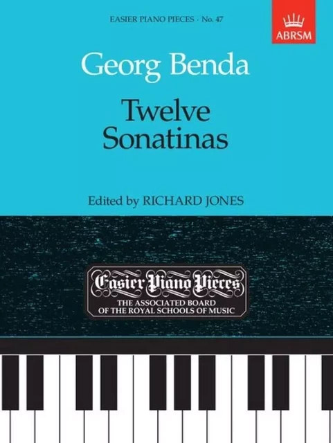 GEORG BENDA : TWELVE SONATINAS - PIANO -  GEORG BENDA - ABRSM