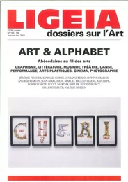 Ligeia N°153/156 Art &amp;  Alphabet Janvier/Juin 2017